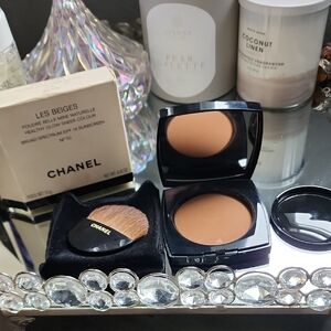 CHANEL Les Beiges Compact Powder - Warm Tan